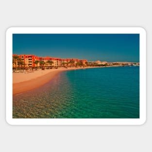 Egypt. Hurghada. Sticker